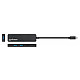 Manhattan USB-C HUB 3port  164948 3.2 G1, 5Gbps, CR, Crni