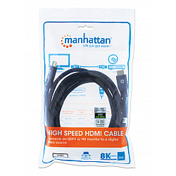 Manhattan kabl 355957 HDMI M, M 8K, 60Hz, 48G, 3m