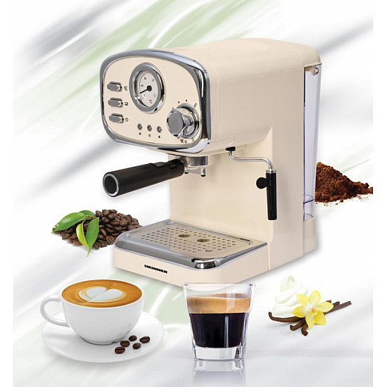 HEINNER espresso aparat Retro HEM-1100CR 15bar, 1,25l