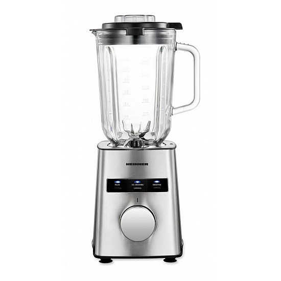 HEINNER blender HBL-HE800SS 1,5l, 800W, staklena čaša, inox HEINNER blender HBL-HE800SS 1,5l, 800W, staklena čaša, inox