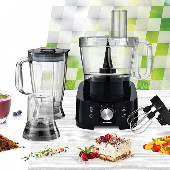 HEINNER multipraktik HFP-1000BK 3,5l+1,8l, 1000W, 2brzine, Crni