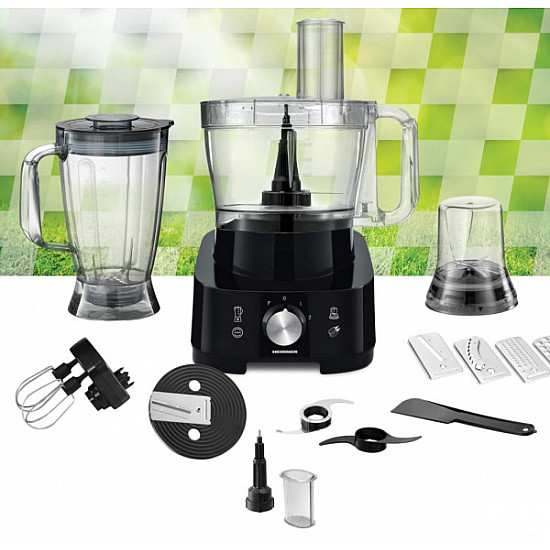 HEINNER multipraktik HFP-1000BK 3,5l+1,8l, 1000W, 2brzine, Crni