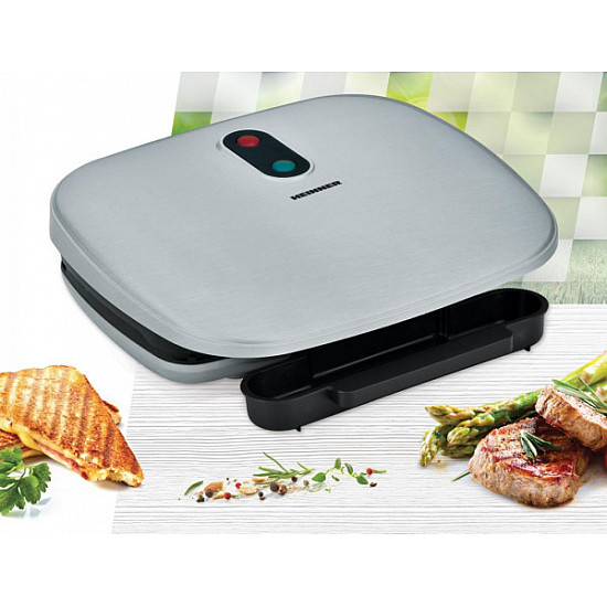 HEINNER električni grill HEG-F1000SL 1000W, 27x23cm