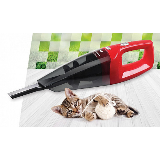 HEINNER stoni usisivač  HHVC-H7.4RD 45Wposuda 0,5l, 7.4V, crveno-crni