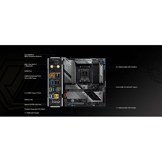 ASRock MB AM5 X870E TAICHI LITE