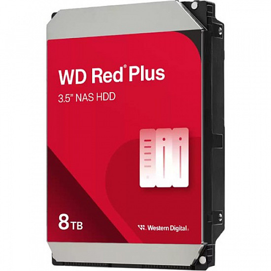 WD HDD 8TB WD80EFPX Red Plus 6540RPM 256MB