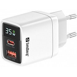 Sandberg kućni punjač 2u1 441-52 1xUSB, 1xUSB-C 35W