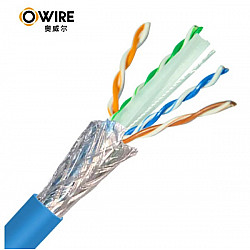 OWIRE LAN SFTP kabl Cat6 Solid, CCA, 0,56mm, Plavi, 305m