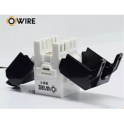 OWIRE modul RJ45 Cat6 neoklopljeni, spaja se bez alata