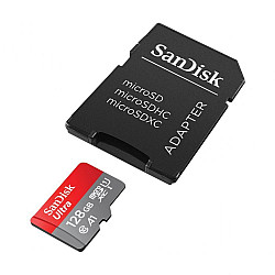 SanDisk Micro SDXC 128GB Ultra, SDSQUAB-128G-GN6MA sa adapterom