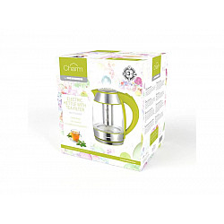 HEINNER električno kuvalo  HEK-TF2200GR 1,8l, 2200W, filter za čaj, zeleno