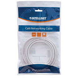 Intellinet prespojni kabl,Cat6 certified,LSOH,S, FTP,1m,sivi
