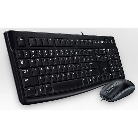 LOGITECH MK120 Desktop USB US tastatura + USB miš
