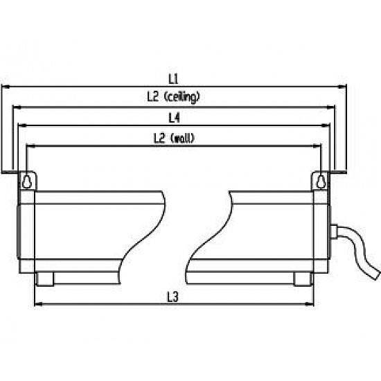 VEGA EL W 180 električno platno sa daljinskim upravlja