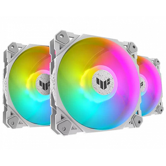 Asus TUF GAMING TF120 ARGB WHITE EDITION 3IN1 ventilator
