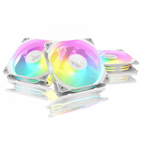 ASUS TUF GAMING TR120 ARGB WHITE EDITION 3IN1 ventilator