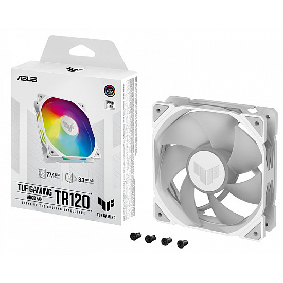 Asus TUF GAMING TR120 ARGB WHITE EDITION ventilator