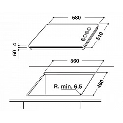 WHIRLPOOL AKM 9010, NE Ugradna ploča
