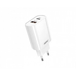 REMAX Strujni Fast punjac Jane 2xUSB RP-U37, beli