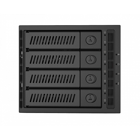 CHIEFTEC CMR-3141SAS 4 x 3.5" ili 4 x 2.5" SATA crna fioka za hard disk CHIEFTEC CMR-3141SAS 4 x 3.5" ili 4 x 2.5" SATA crna fioka za hard disk