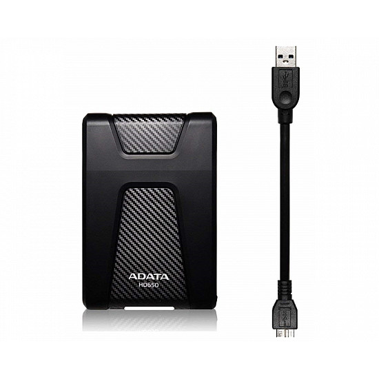 ADATA 4TB 2.5" AHD650-4TU31-CBK crni eksterni hard disk
