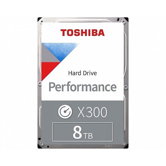 TOSHIBA 8TB 3.5"  SATA III 256MB 7.200rpm HDWR180UZSVA X300 series