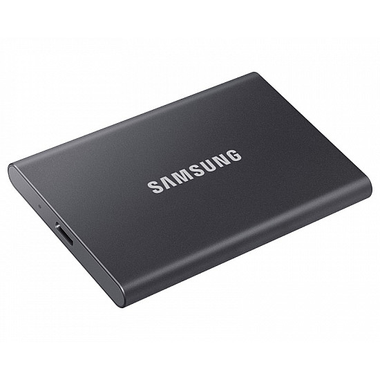 SAMSUNG Portable T7 Touch 2TB sivi eksterni SSD MU-PC2T0T