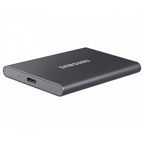 SAMSUNG Portable T7 Touch 2TB sivi eksterni SSD MU-PC2T0T