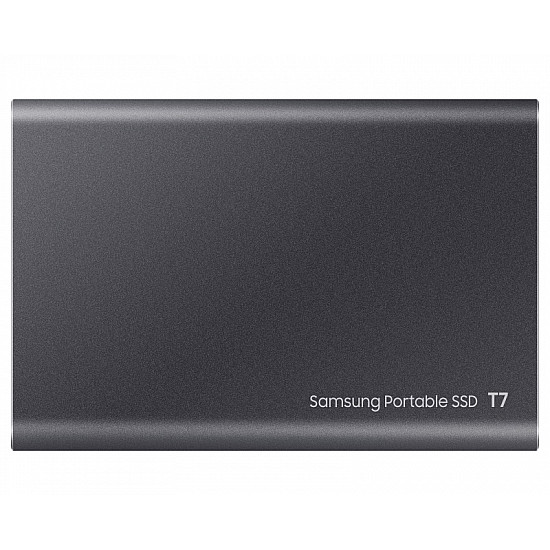 SAMSUNG Portable T7 Touch 2TB sivi eksterni SSD MU-PC2T0T