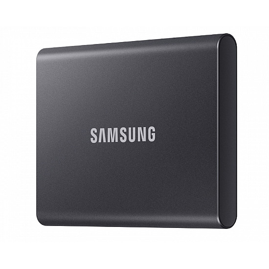 SAMSUNG Portable T7 Touch 2TB sivi eksterni SSD MU-PC2T0T