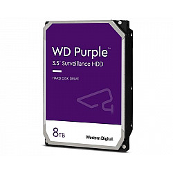 WESTERN DIGITAL 8TB 3.5"  SATA III 128MB IntelliPower WD84PURZ Purple