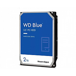 WD 2TB 3.5" SATA III 256MB 7.200rpm WD20EZBX Blue