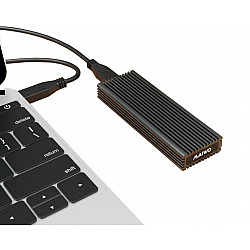 MAIWO Externo Kućište USB 3.2 za NVMe i SATA M.2 SSD, sa USB 3.1 tip C kablom K1687P2