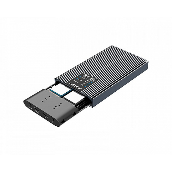 MAIWO Externo dual klon Kućište USB-C na 2 x M.2  NVMe, SATA SSD, K2022CL