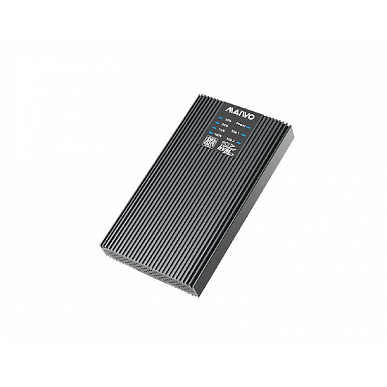 MAIWO Externo dual klon Kućište USB-C na 2 x M.2  NVMe, SATA SSD, K2022CL
