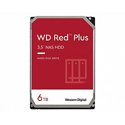 WD 6TB 3.5"  SATA III 256MB IntelliPower WD60EFPX Red Plus