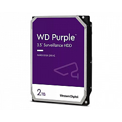 WD 2TB 3.5"  SATA III 64MB IntelliPower WD23PURZ Purple