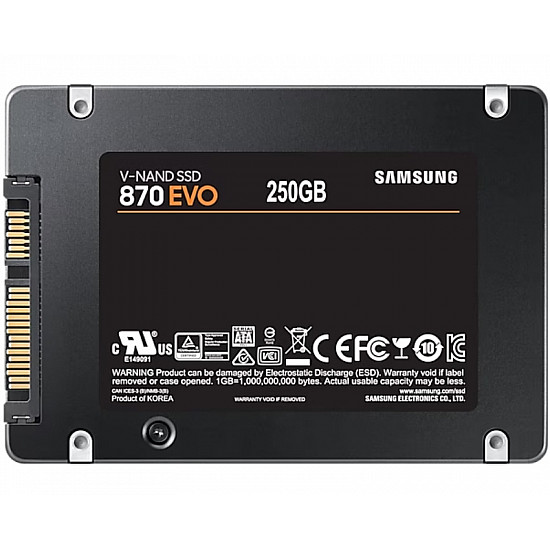 Samsung 250GB 2.5 inča SATA III MZ-77E250BW 870 EVO Series SSD