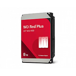 WD 8TB 3.5"  SATA III 256MB IntelliPower WD80EFPX Red Plus hard disk