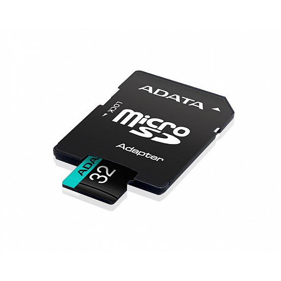 ADATA UHS-I U3 MicroSDHC 32GB V30S class 10 + adapter AUSDH32GUI3V30SA2-RA1