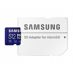 Samsung memorijska kartica PRO PLUS MicroSDXC 512GB U3 + SD Adapter MB-MD512SA