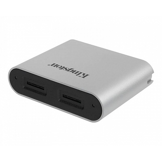Kingston Čitač kartica WFS-SDC USB3.2 Gen1 Workflow Dual-Slot microSDHC, SDXC UHS-II