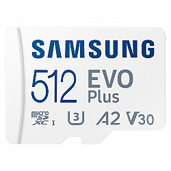 Samsung memorijska kartica EVO PLUS MicroSD 512GB class 10 + Adapter MB-MC512SA