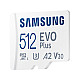 Samsung memorijska kartica EVO PLUS MicroSD 512GB class 10 + Adapter MB-MC512SA