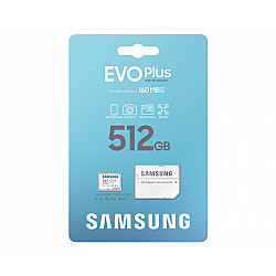Samsung memorijska kartica EVO PLUS MicroSD 512GB class 10 + Adapter MB-MC512SA