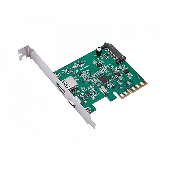 E-GREEN PCI-Express kontroler USB 3.1 Type-A+USB-C Host E-GREEN PCI-Express kontroler USB 3.1 Type-A+USB-C Host