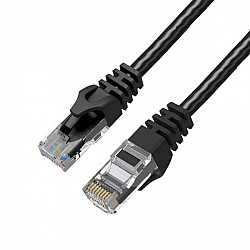 E-GREEN Kabl UTP patch Cat5e 1m crni