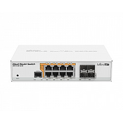 MikroTik (CRS112-8P-4S-IN) RouterOS L5 upravljivi switch