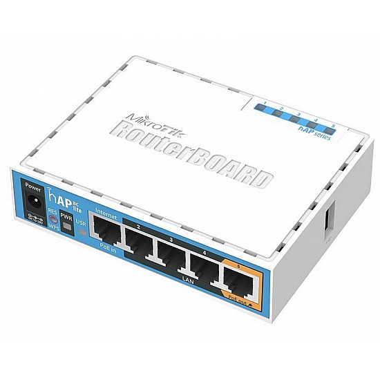 MikroTik hAP ac lite WiFi & 3G ,  LTE AC750Mb, s High Power 200mW dual band 2.4 & 5GHz 802.11ac, a, b, g,