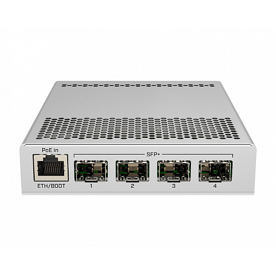 MikroTik (CRS305-1G-4S+IN) Cloud Router Switch 305-1G-4S+IN, desktop enclosure